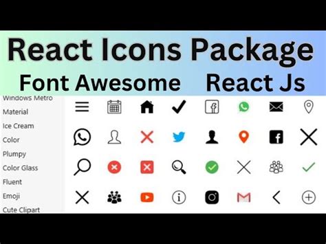 HOW TO USE ICONS IN REACT JS Adding Font Awesome Icons React Js