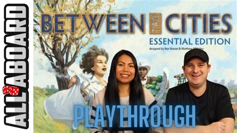 BETWEEN TWO CITIES ESSENTIAL EDITION Board Game 2 Player Variant