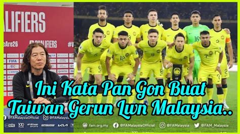 Ini Kata Kim Pan Gon Buat Taiwan Gerun Lawan Harimau Malaya Malaysia