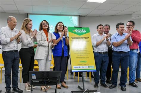 Sexta Escola Do Futuro De Goi S Inaugurada Em Mineiros