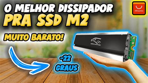 SNOWMAN 2280 Esse DISSIPADOR DE CALOR Pra SSD M 2 Do AliExpress É