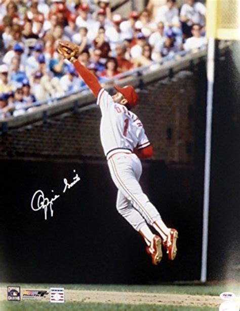 Ozzie Smith Signed Picture 16x20 Psadna Certified Autographed