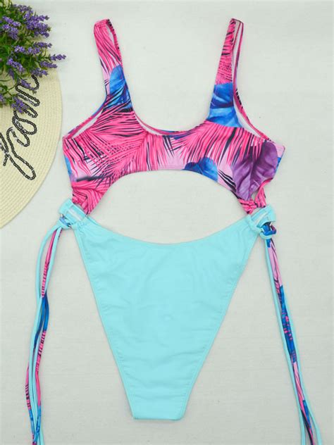 Maillot De Bain Bikini Ensembles Pi Ces Femme Et Taille Haute Avec