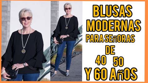 Blusas Modernas Y Elegantes Para Se Oras De Y A Os Modern