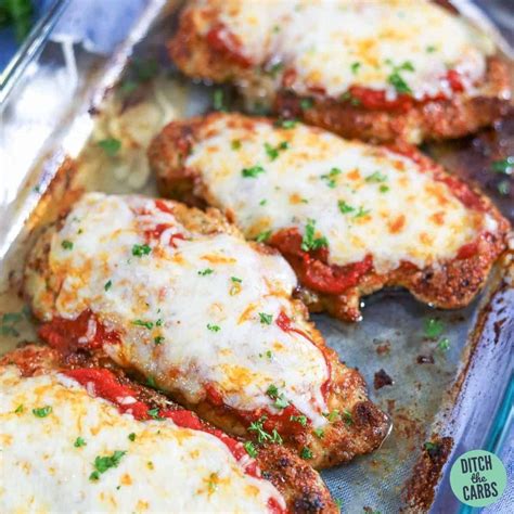 Chicken Parm Recipes Baked Parmesan Crusted Chicken Oven Baked Chicken Parmesan Chicken