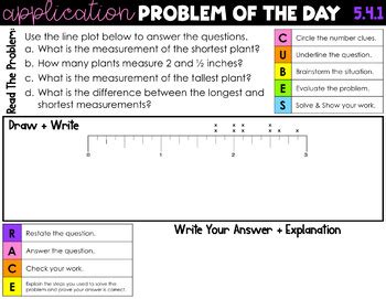 5th Grade Engage NY Eureka Math Module 4 Application Problems ALL