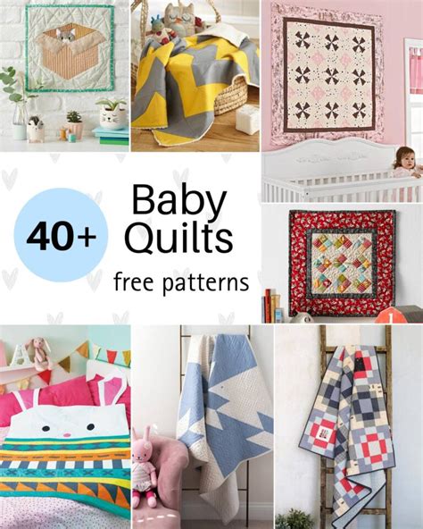 43 Free Baby Quilt Patterns For Newborns • Craft Passion