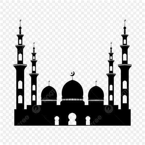 Islamic Silhouette Png Transparent Silhouette Of Islamic Mosque