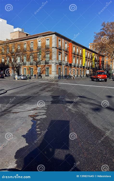 Thyssen Bornemisza Museum in City of Madrid Editorial Image - Image of ...