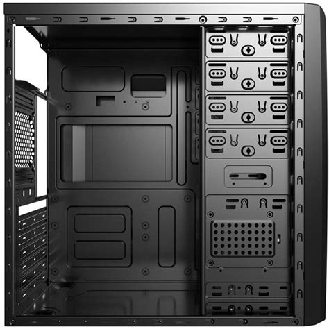 Aerocool Mini Micro Atx Tower Computer Case Black Falcon Computers