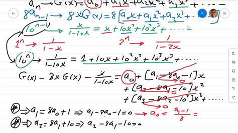 Solving Recurrence Relation Using Generating Function 2 Sequence Discrete Mathematics شرح