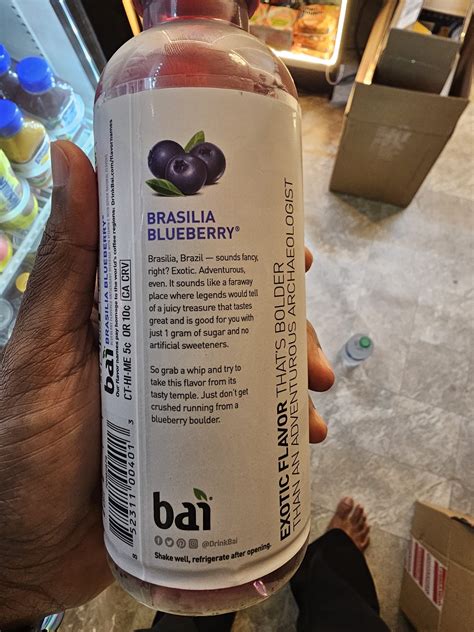 Bai Antioxidant Infusion Brasilia Blueberry Flavored Beverage Eco