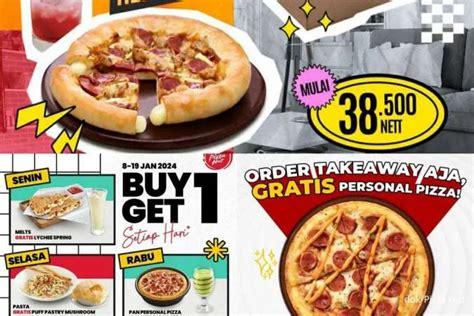 Promo Pizza Hut 8 19 Januari 2024 Beli 1 Gratis 1 Pizza Wingstreet