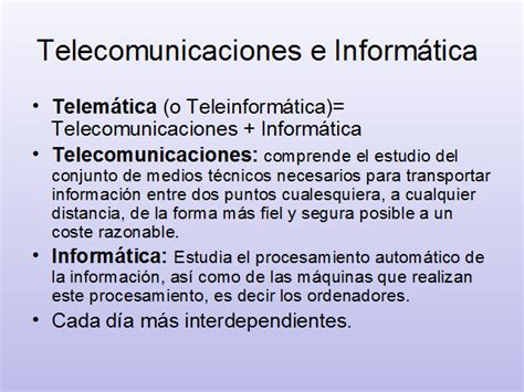 Introducción a la telemática