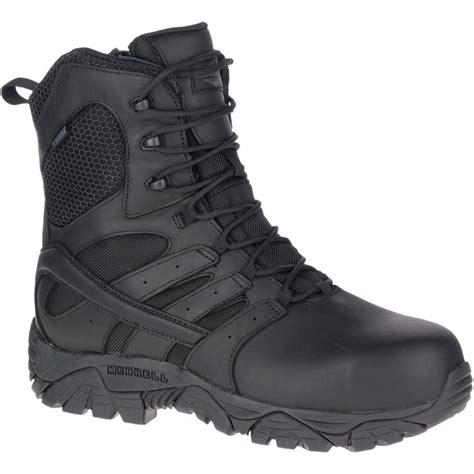 Merrell Boots Unisex J17555 Black Moab 2 Tactical Response Composite