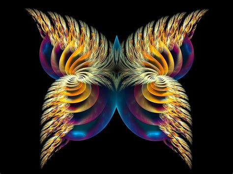 Butterfly by eReSaW on deviantART | Fractals, Fractal art, Patterns in ...