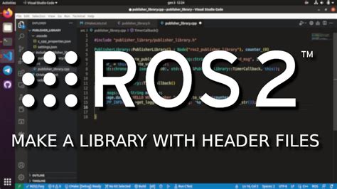 ROS2 Library Example With Header File YouTube