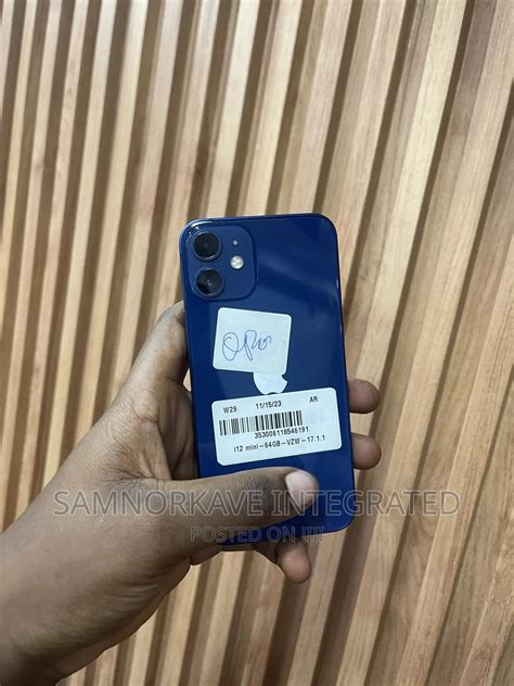 Apple IPhone 12 Mini 64 GB Blue In Eleme Mobile Phones Sam Norkave