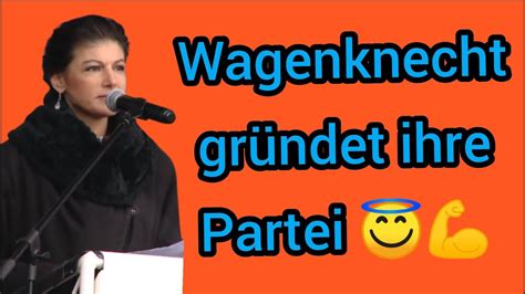 Sahra Wagenknecht Gründet Ihre Neue Partei Wagenknechts