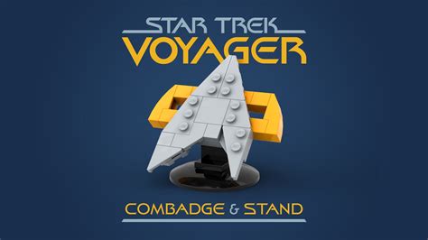 Lego MOC — Star Trek: Voyager ComBadge : r/startrek