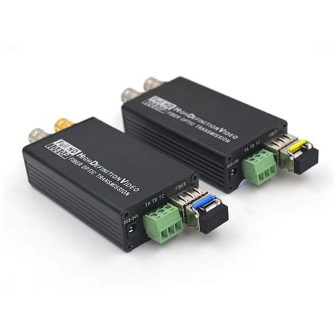 Mini Hd Sdi Fiber Optical Media Converters With Sfp Simplex Lc