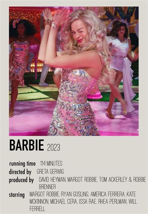 Barbie (2023), polaroid poster | Film posters minimalist, Movie poster ...