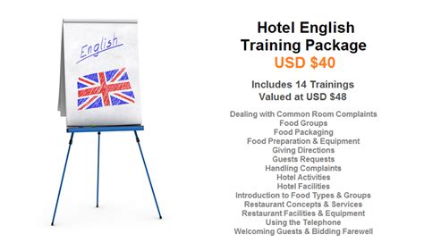 Hospitality Training Packages Food And Beverage Trainer