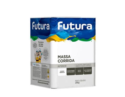 Massa Corrida Kg Futura Corante Tintas