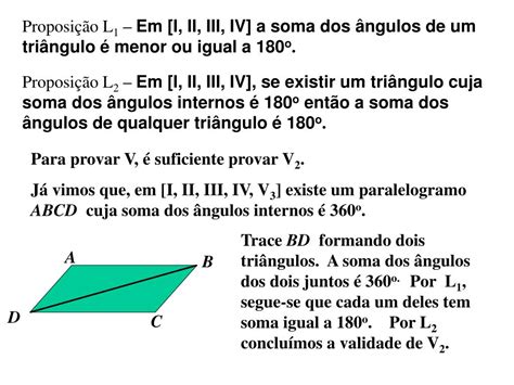 PPT O Quinto Postulado De Euclides PowerPoint Presentation Free