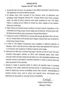 We Were Given To Them By Police Manipur Woman Who Was Paraded Naked Narrates Her Ordeal