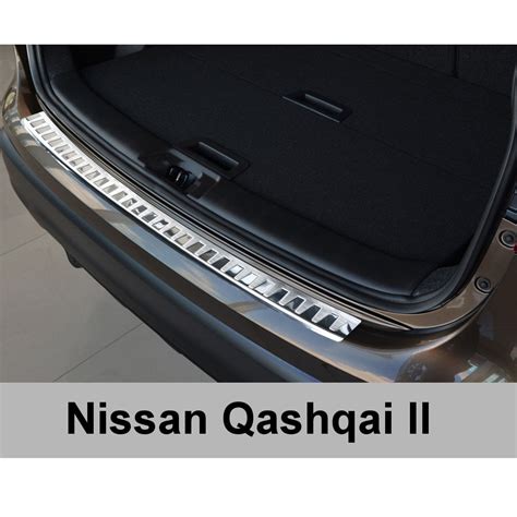 Stainless Steel Bumper Protector For Nissan Qashqai Ii Crossover