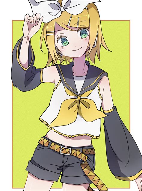 Kagamine Rin Vocaloid Drawn By Mizuakimidu Danbooru