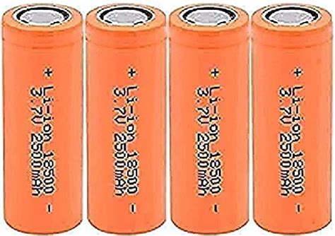 HIDZ 37 V 2500 MAh 18500 Batería Recargable De Litio para Lámpara LED