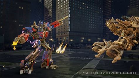 Transformers Forged To Fight Movie Optimus Prime Vs Bonecrusher Youtube