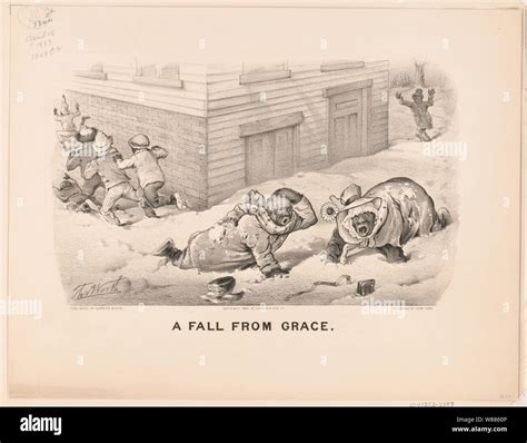 A fall from grace Stock Photo - Alamy