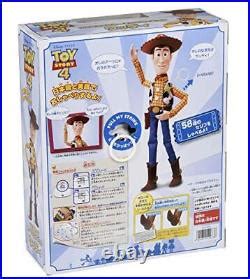 TAKARA TOMY Toy Story 4 Real Size Talking Figure Woody 37cm JP Toy