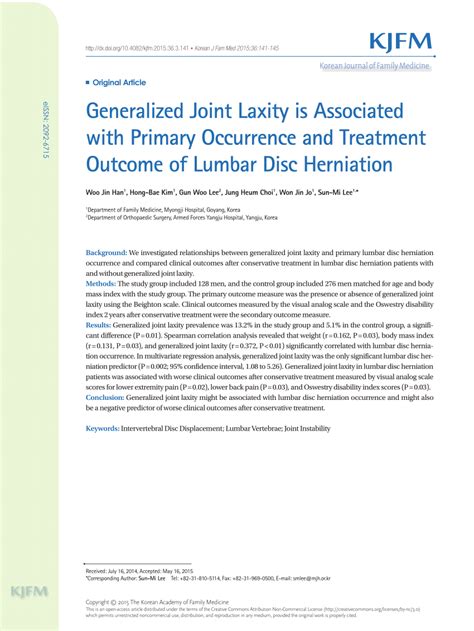 (PDF) Generalized Joint Laxity is Associated with Primary Occurrence ...