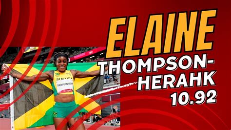 Elaine Thompson Herah Runs 100m Season S Best In Bellinzona YouTube