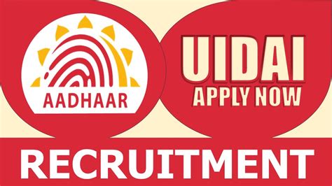 Uidai Recruitment 2024 Check Post Vacancies Age Limit Qualification