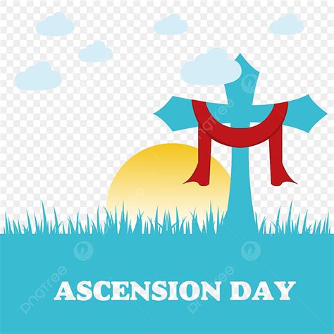 Ascension Day Vector PNG Images Ascension Day Light Blue Color Vector