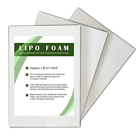 3 Pack Lipo Foam Ab Board Post Surgery Liposuction Flattening