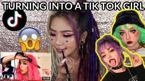 I Transformed Myself Into A Tik Tok E Girl And Heres What Happened