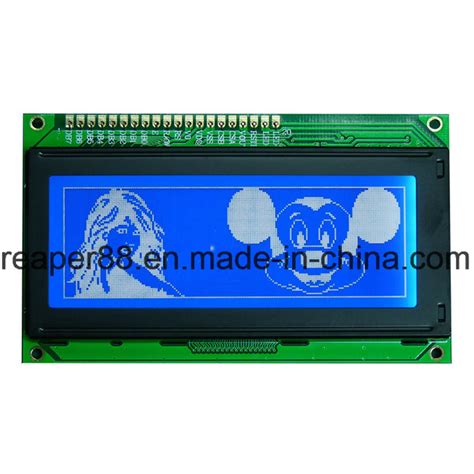 Graphic LCD Display Stn Blue 192X64 COB LCD Module For Industrial