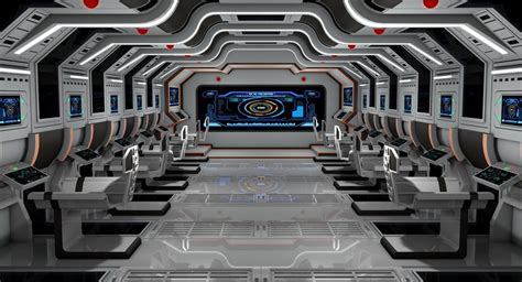 Spaceship Interior 3D model | CGTrader