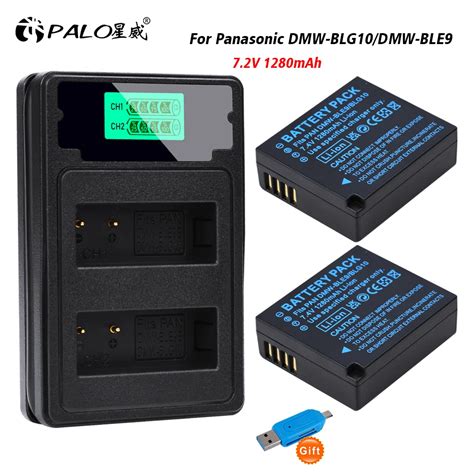 Palo Bater A De Dmw Blg Blg Blg E De Mah Cargador Usb Dual Lcd