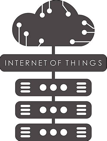 Internet Of Things Emblem Artificial Intelligence Vector Connect Smart