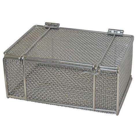 Marlin Steel Wire Products Silver Rectangular Mesh Size Stainless