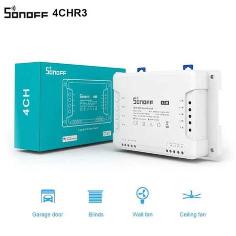 SONOFF 4CH R3 PRO DIY. Wifi реле времени. Сухие контакты 4х-канальный ...