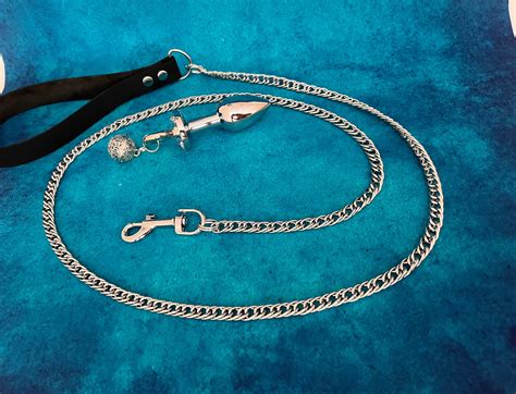 Steel Anal Plug With Leash Butt Plug BDSM Sex Toy Anal Toy Anal Stretching Anal Sex Set