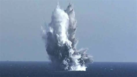 Nuclear Bomb Explosion Underwater